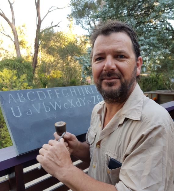 Adelaidean to learn from world's best hand-carved stone letterers