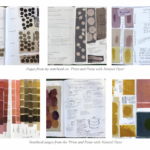 Extract of Heather's report with colour palettes