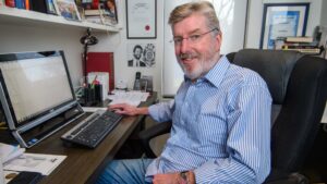  Geoff Wilkinson, Churchill Fellow, photo courtesy of Herald Sun