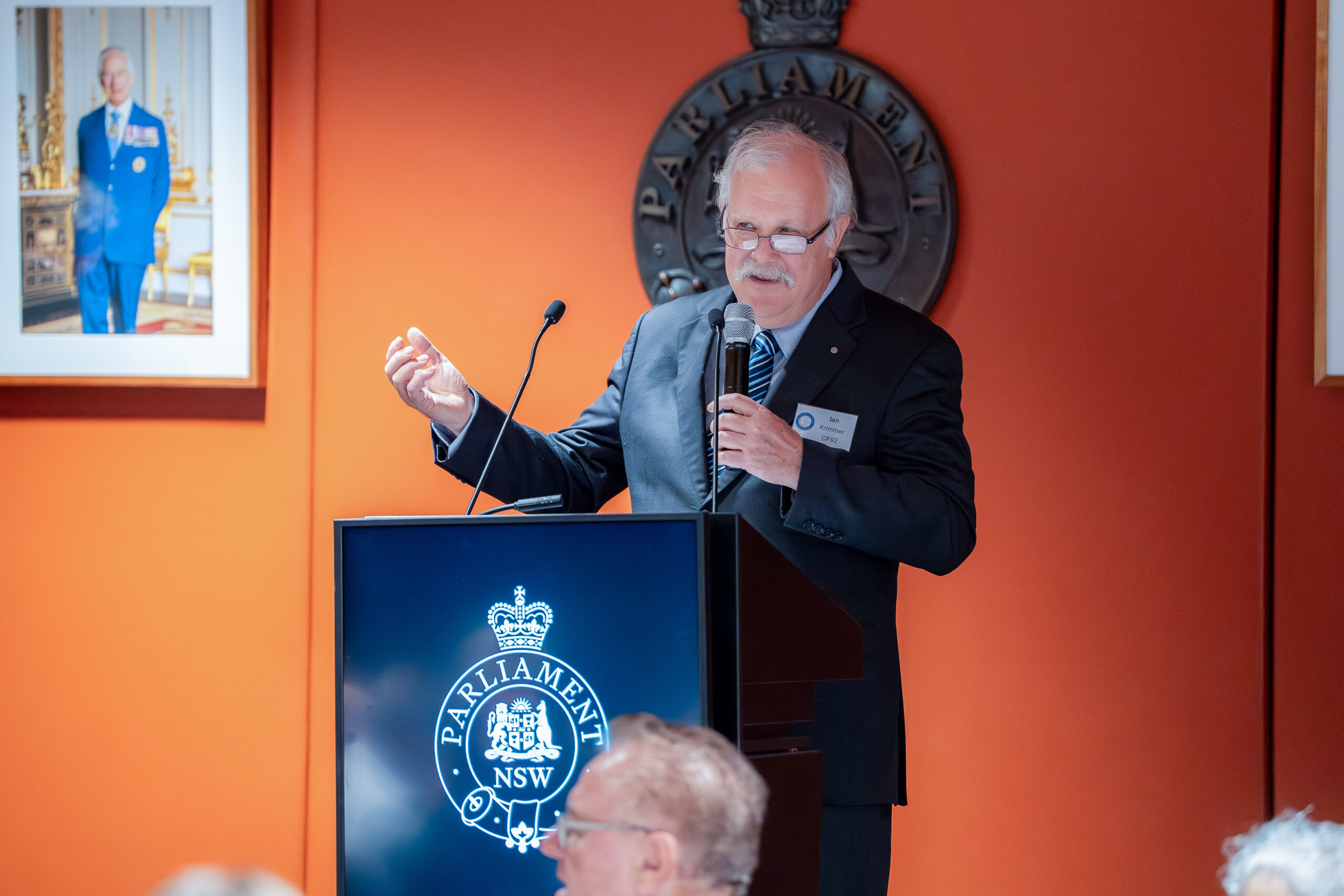 Ian Krimmer, President Churchill Fellows’ Association of NSW