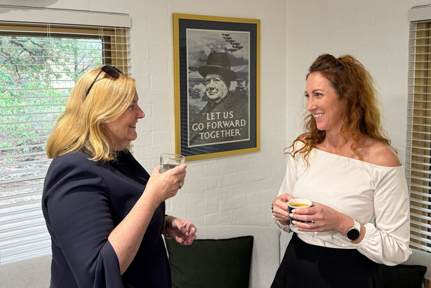 Kate Bjur and Reserve Magistrate Jennifer Bowles