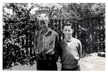 Richard Gilbert and his brother in 1965 featured image