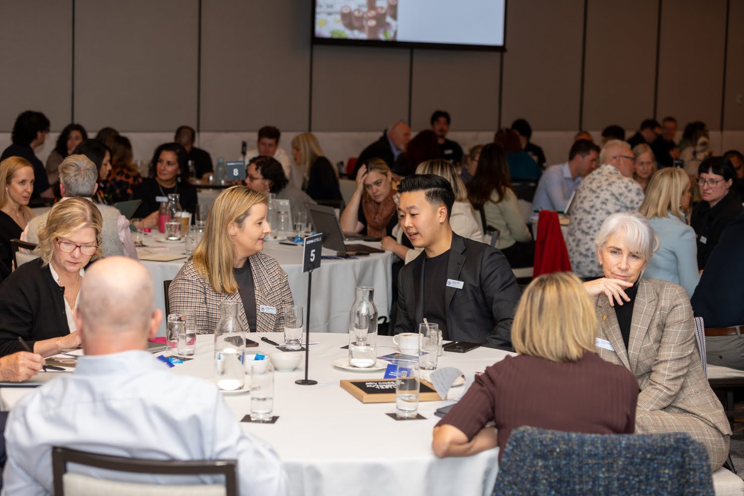 Networking during workshops