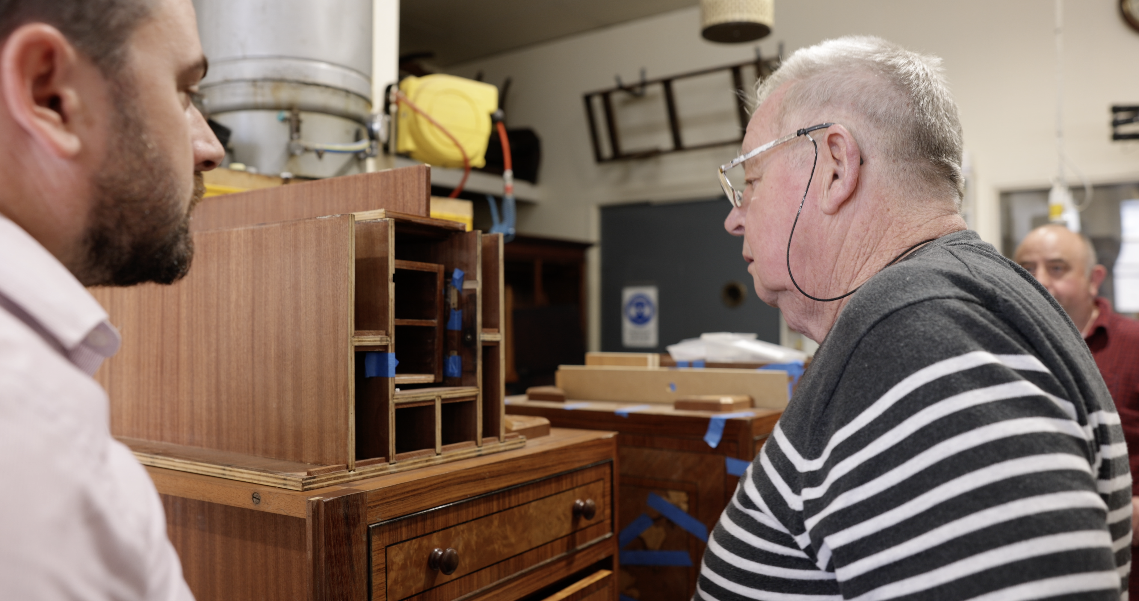 Geoff visits Canberra to see Cabinet